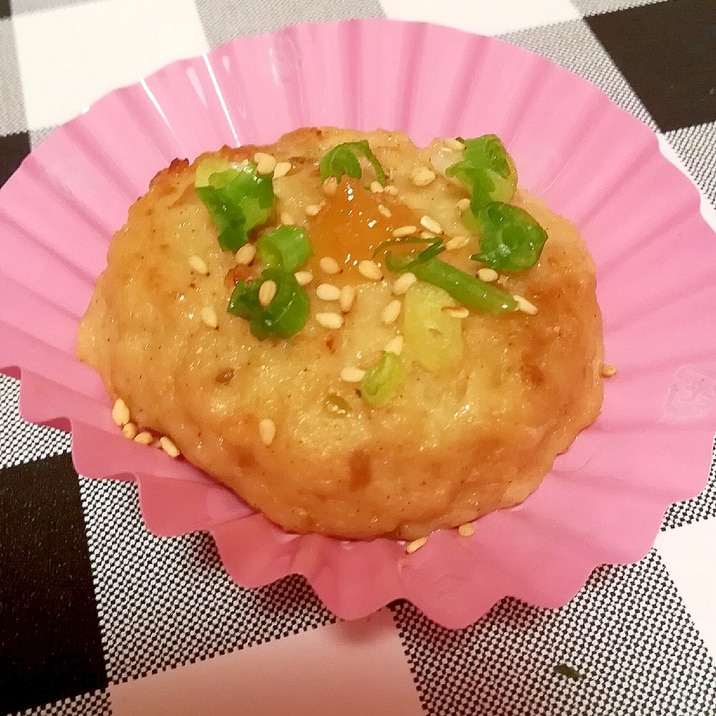 刻みゆずチューブがアクセント☆とりつくねおつまみ